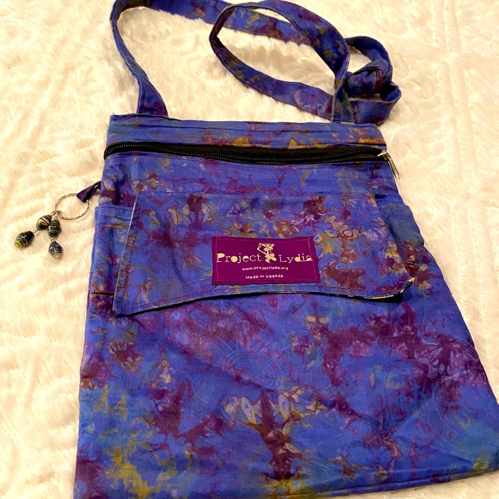 Project Lydia fair trade one-of-a-mind Giraffe Bag
